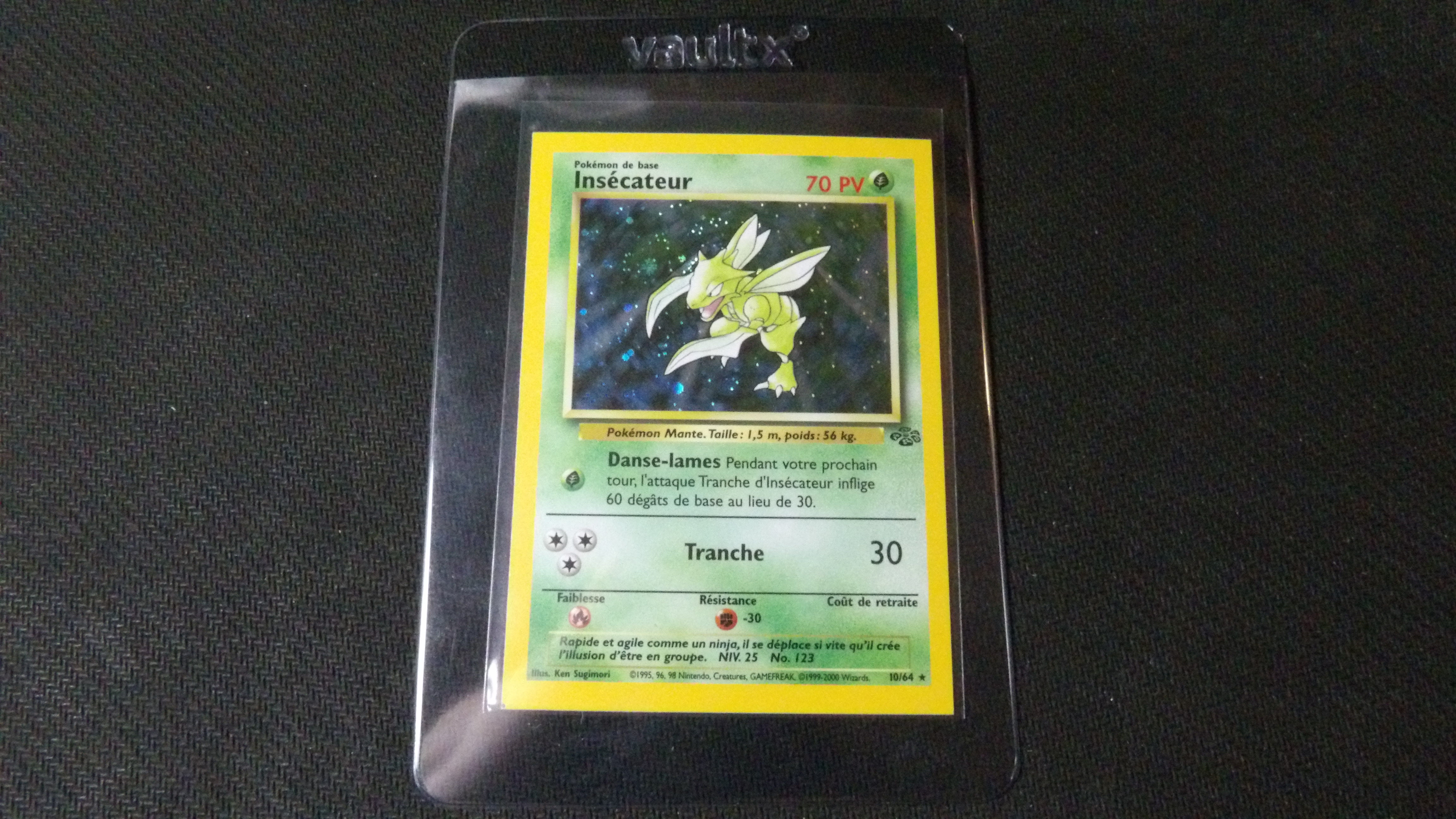 Insécateur Holo 10/64 version Square Cut Event WOTC, Jungle 2000