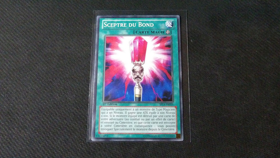 Carte Magie : 'Sceptre du Bond' / SP14-FR035, 1ér édition