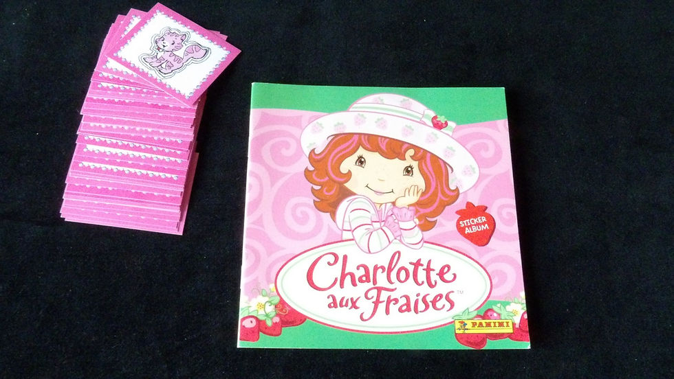 Album Panini, Collection 'Charlotte aux Fraises', édition 2007