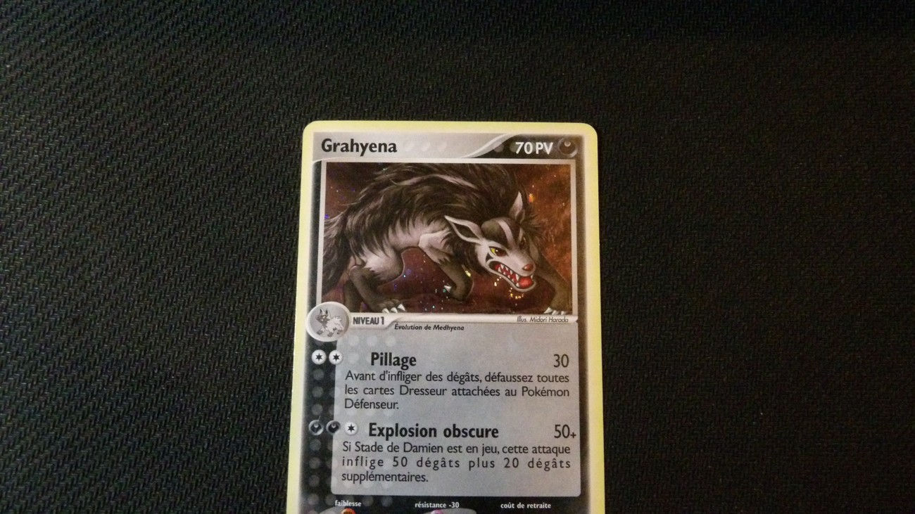 Grahyena holo 18/108, série Ex Gardien du Pouvoir