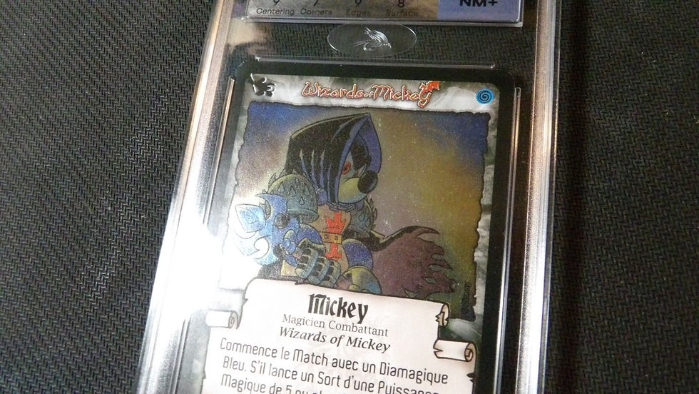 Miniature : 'Wizards of Mickey: Mickey Foil Promo 213/211' MTG Grade 8