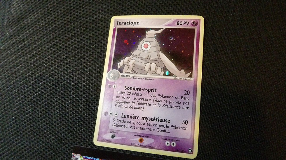 Miniature : Teraclope holo 14/108, série Ex Fantomes Holon
