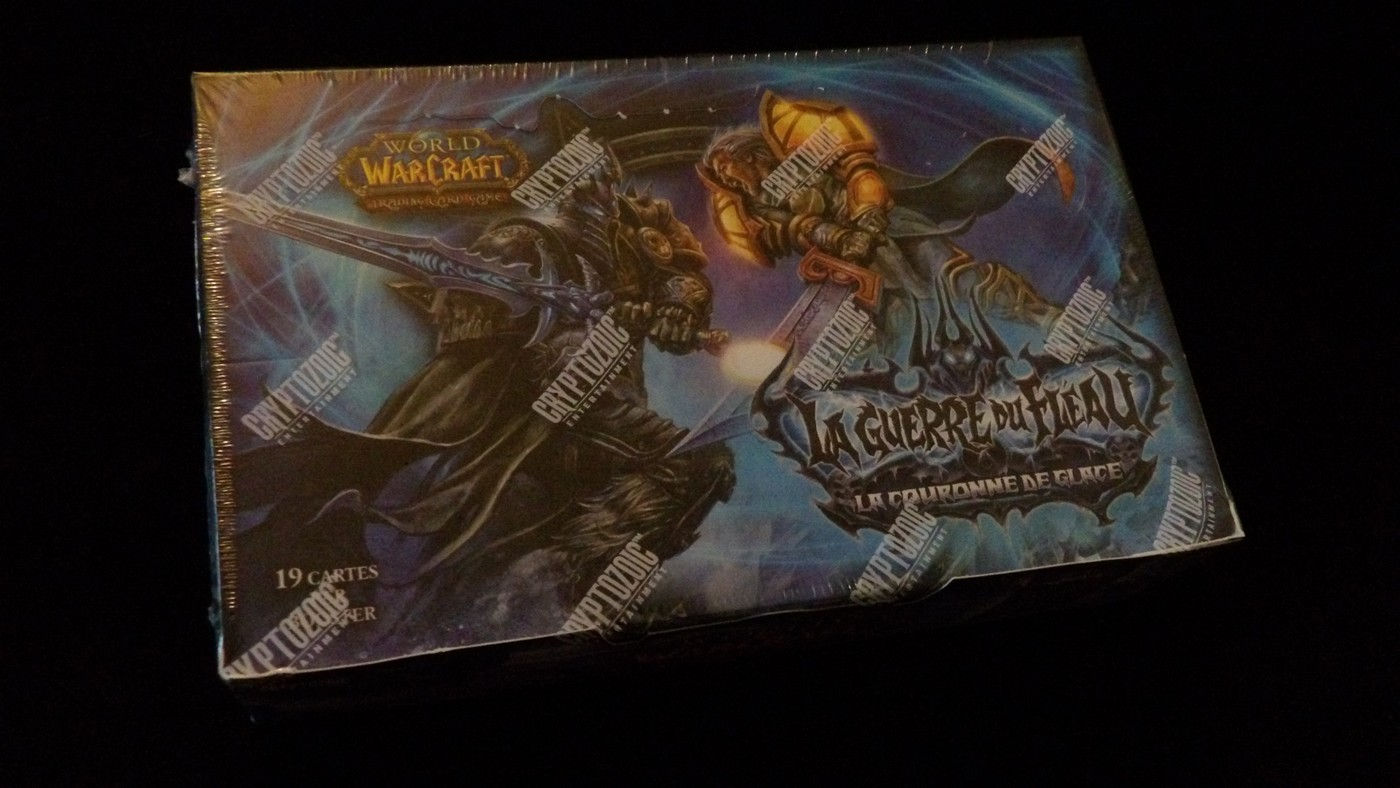 Display neuve et scellé, WOW 'La Guerre du Fléau', Cryptozoic 2010