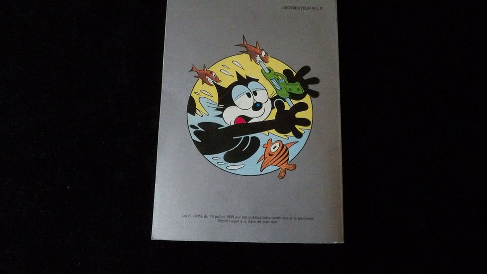 Miniature : BD, Felix le Chat, livre de poche, Bimestriel N°5, Édition du Château 1986