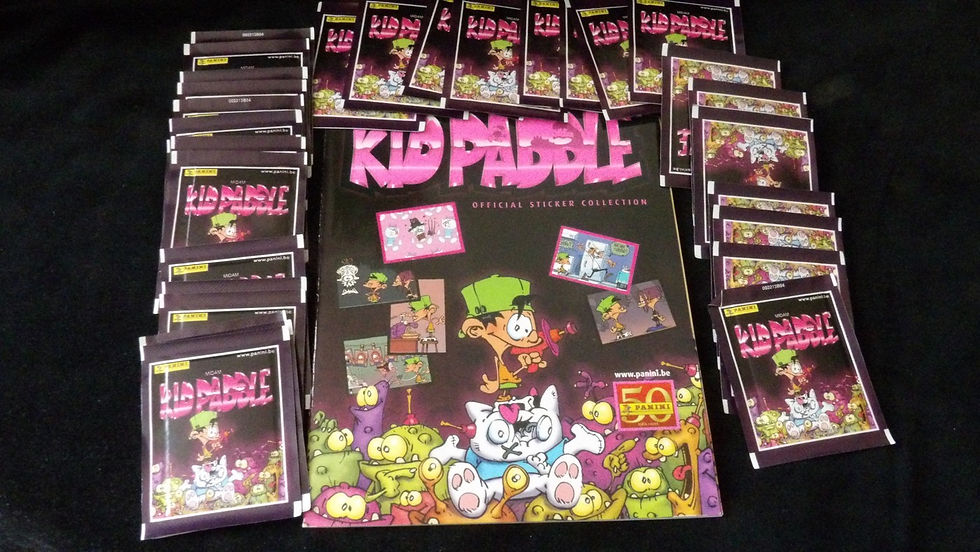 Album + 20 Sachets scellés 'Kid Paddle' , édition 2011