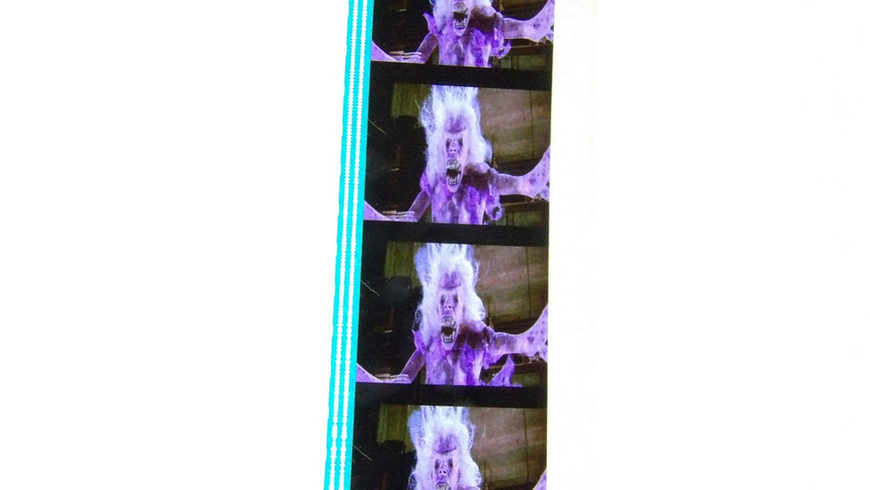 Miniature : Morceau de Pellicule de film cinéma 35mm, Ghostbusters, 5 Strips