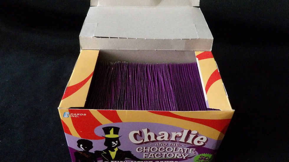 Miniature : Display collection, Charlie et la Chocolaterie, Compléte de 100 sachets d'images