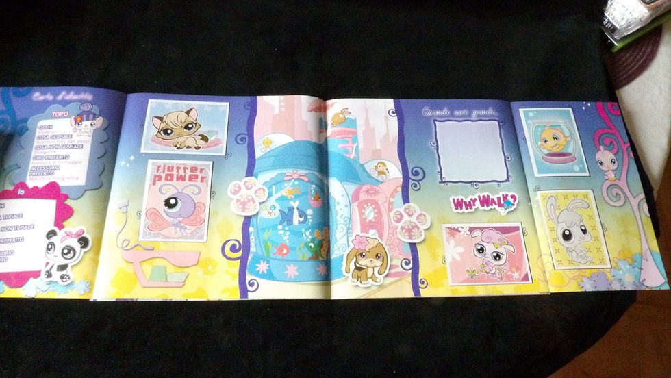 Miniature : Album Panini, Collection 'Littlest Pet Shop', édition 2007