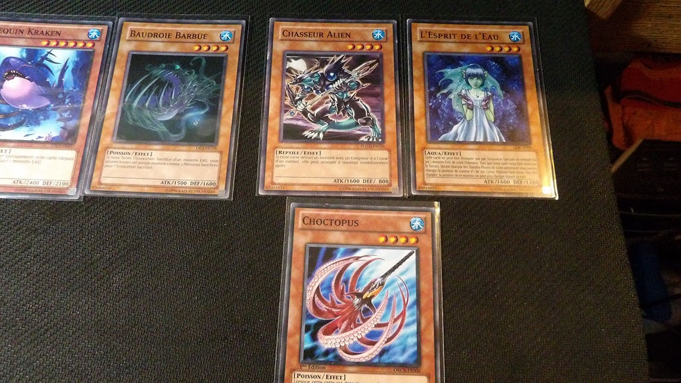 Miniature : Lot de cartes collection Yu Gi Oh! TCG, 5 cartes séries divers, ancienn