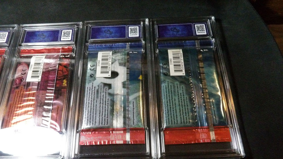 Miniature : Lot de 4 Boosters : Art Set complet 'Ex TM vs TA', Collect'Aura 9