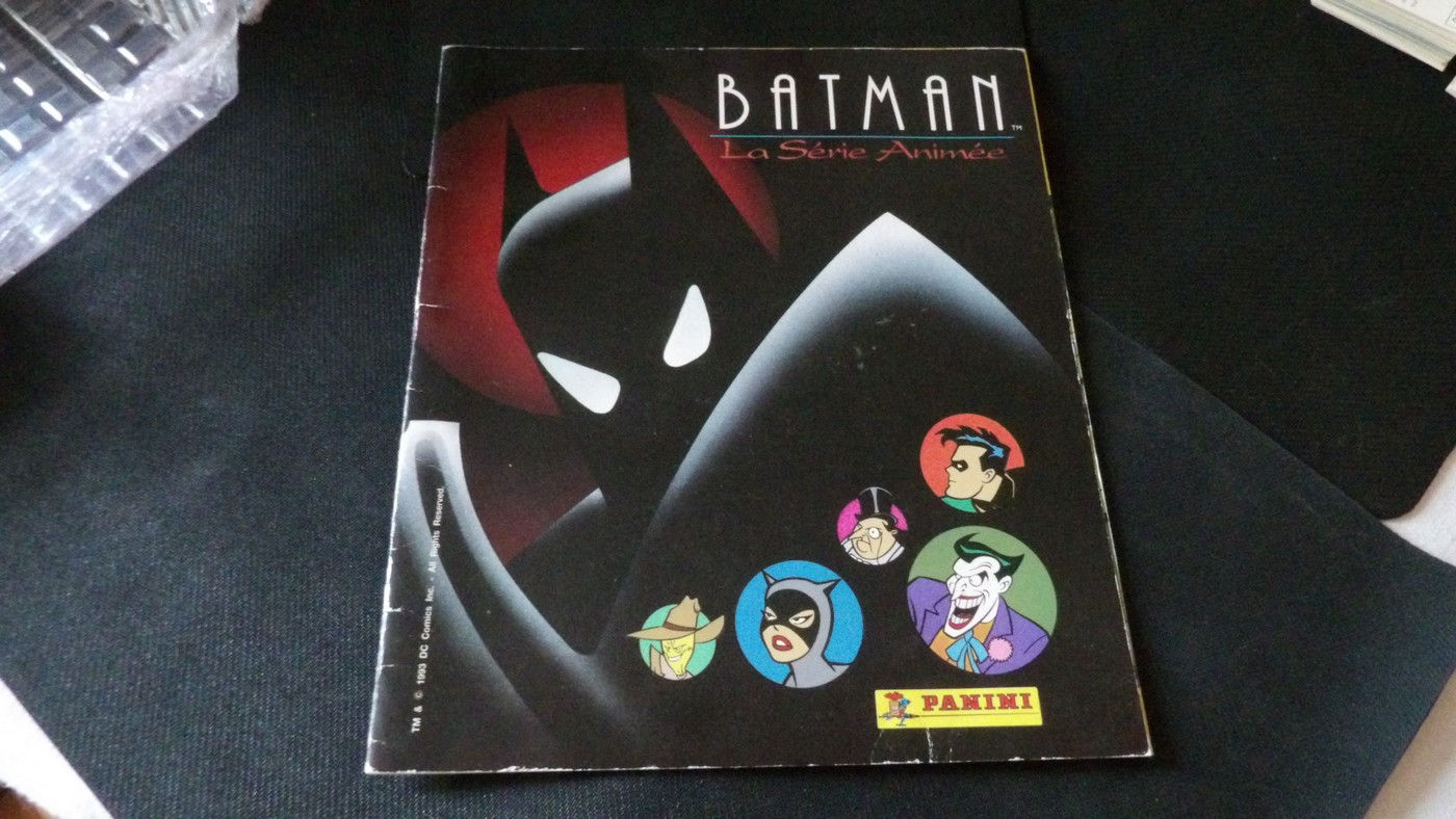 Album Panini 'Batman: La Série Animée', édition 1993.