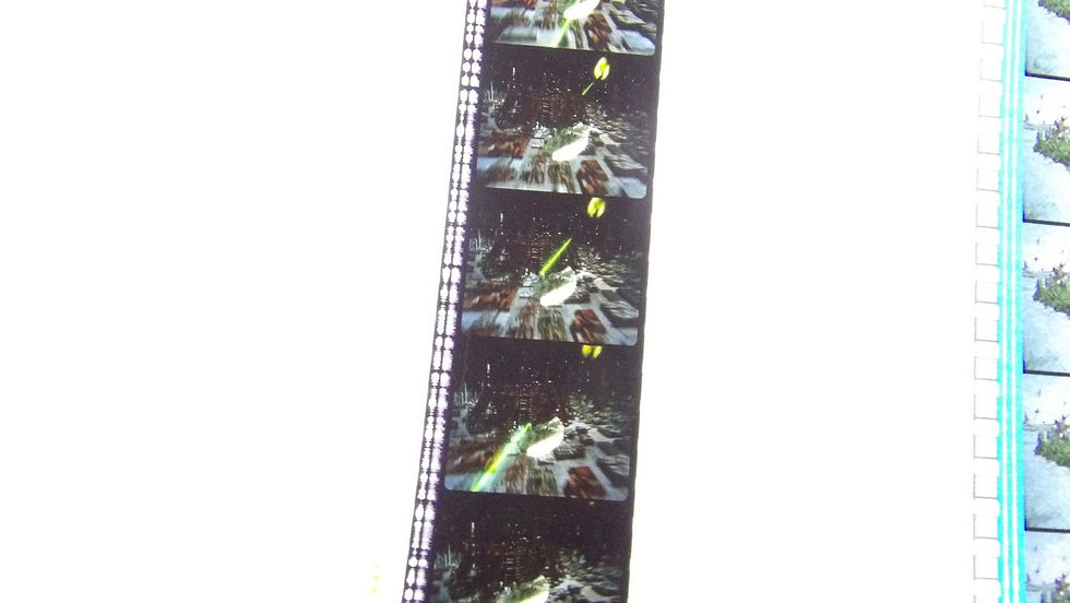 Miniature : Morceaux de Pellicules de film cinéma 35mm, 'Star Wars', à l'unité.