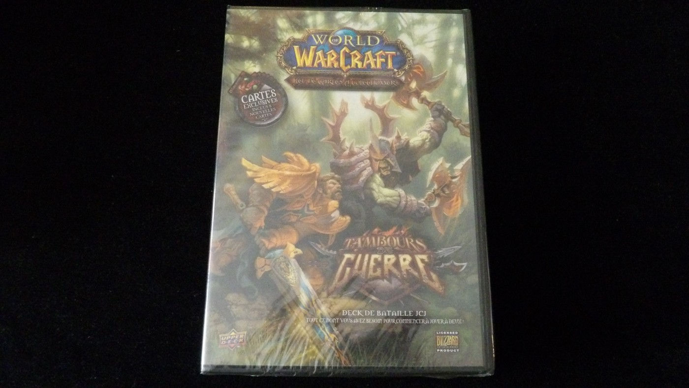 Coffret scellé Wow TCG, Les Tambours de Guerre UDE 2008