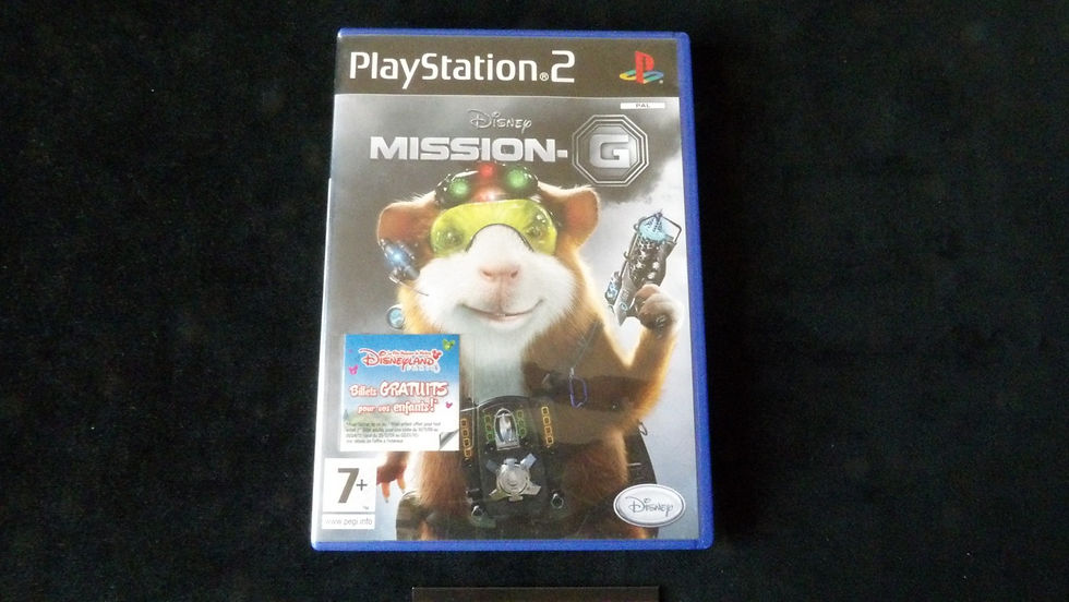 Jeu PS2, Disney Mission-G, édition Disney studio & Eurocom