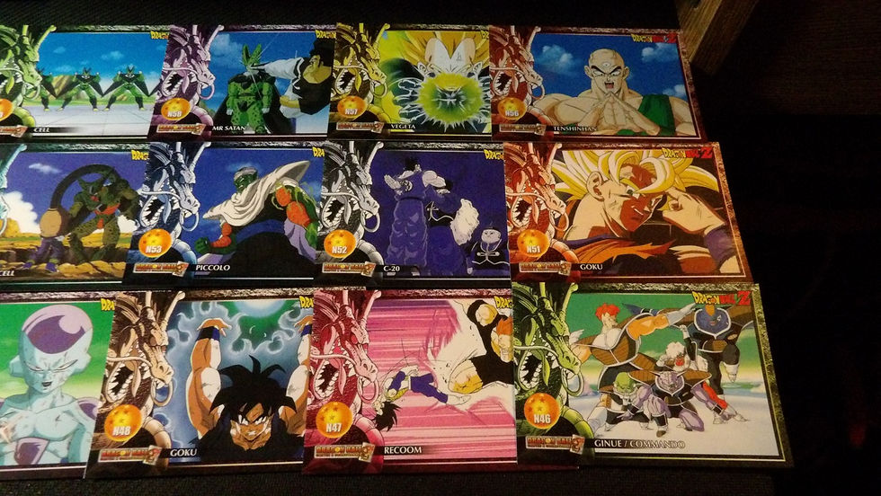 Miniature : Carte Dragon Ball, Collection Skill Cards 2008 Bandai, à l'unité.