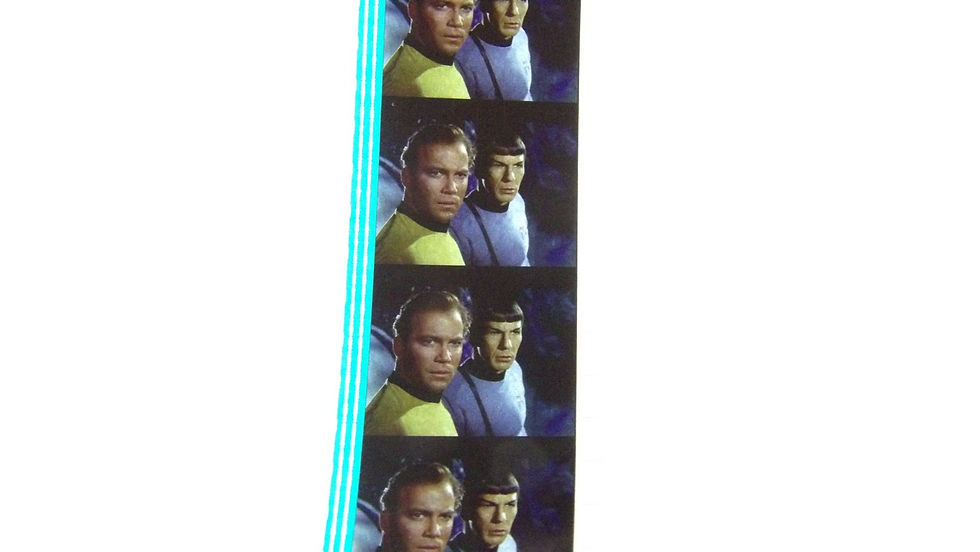 Miniature : Morceaux de Pellicules de film cinéma 35mm, Star Trek, 5 Strips à l'unité
