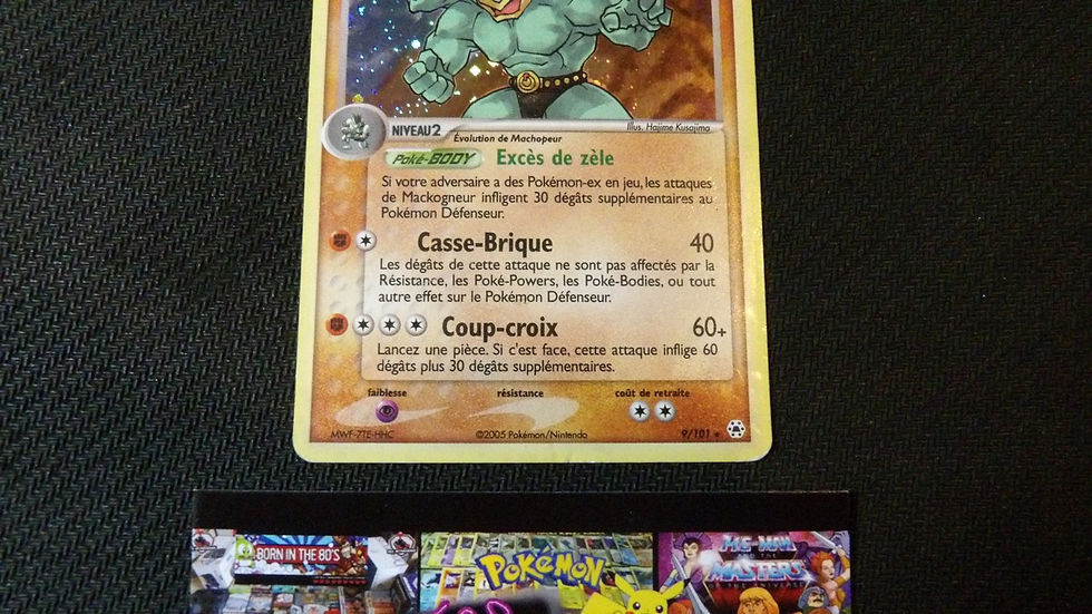 Miniature : Mackogneur Holo 9/101, série Ex Légendes Oubliées