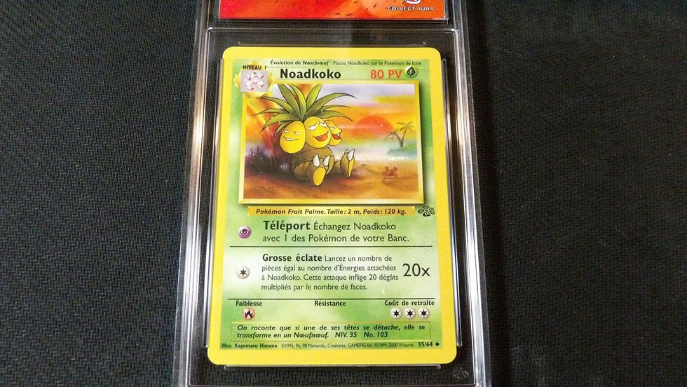 Miniature : Carte Pokémon : 'Noadkoko 35/64', Gradé Collect'Aura 8