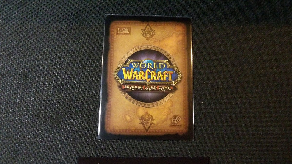 Miniature : Carte WOW, Mini holo/foil, Carte Trèsors non utilisé, ultra rare