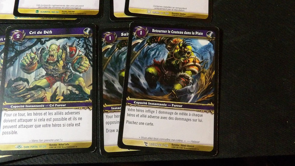 Miniature : Carte Capacité : Guerrier N°4