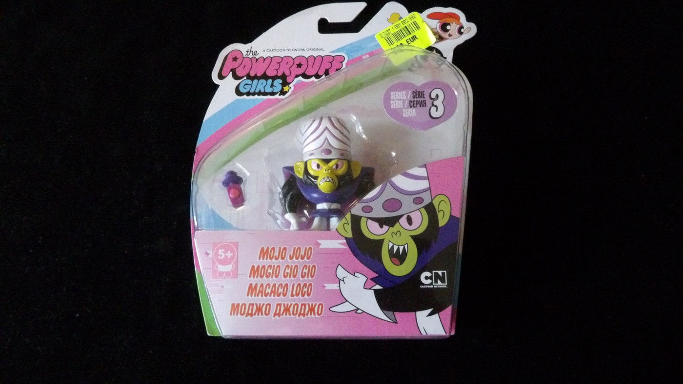 Figurine sous Blister, Les Super Nana 'Mojo Jojo', Spinmaster 2001