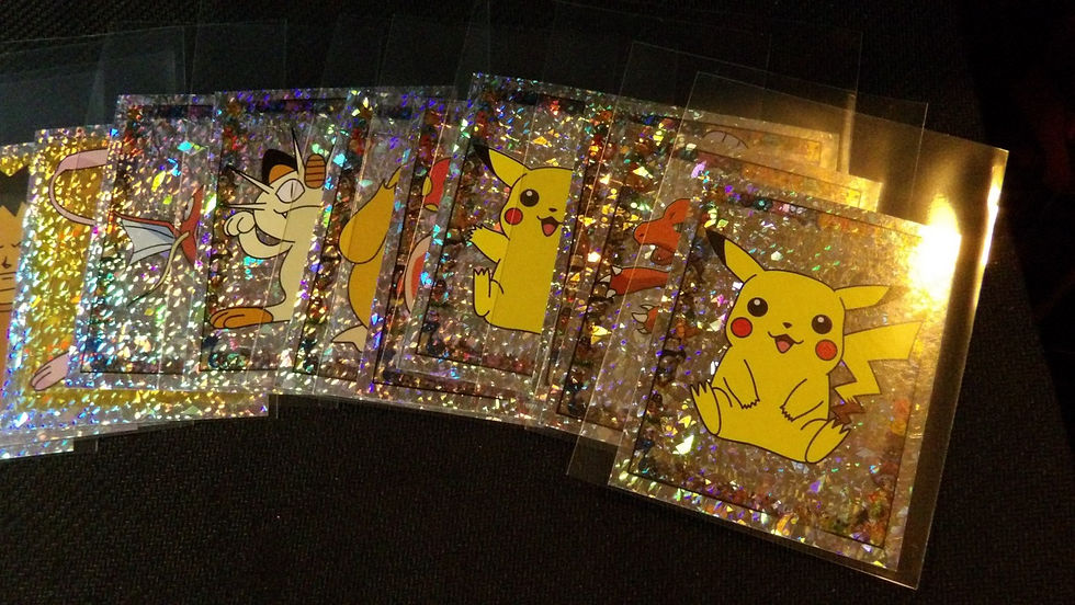 Image au détail, collection Pokémon Stickers série 1, Merlin collection 1999