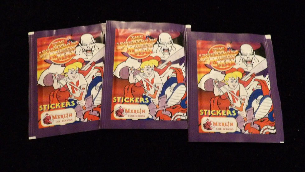 Lot de 3 sachets scellés , ' The Adventure of Mighty Max ', version US 1995