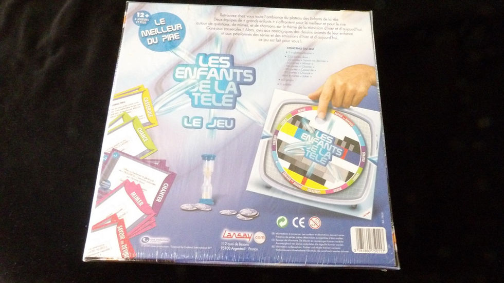 Miniature : Jeu de société, Les enfants de la Télé, édition Lansay 2008