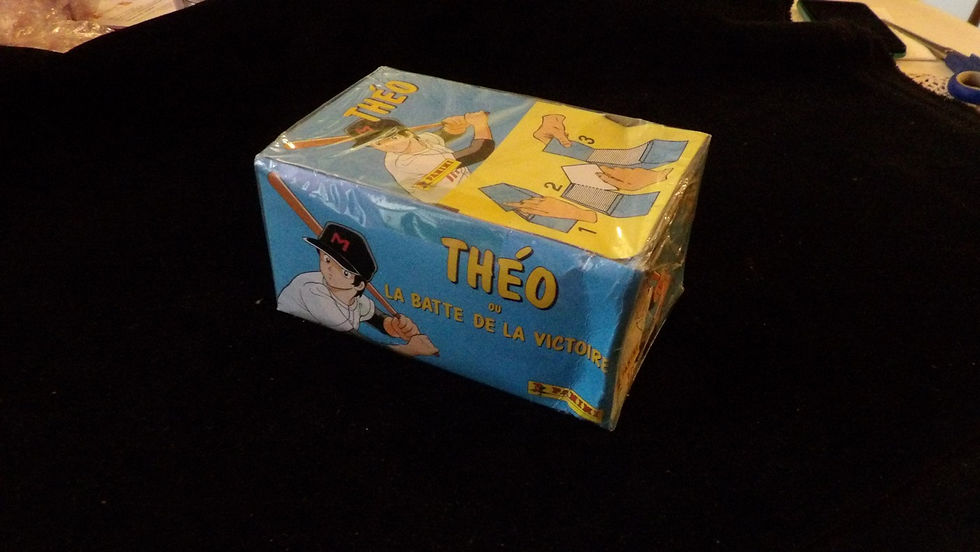 1x Boite scellée : 'Théo ou la Batte de la Victoire', édition Panini 1991 UE