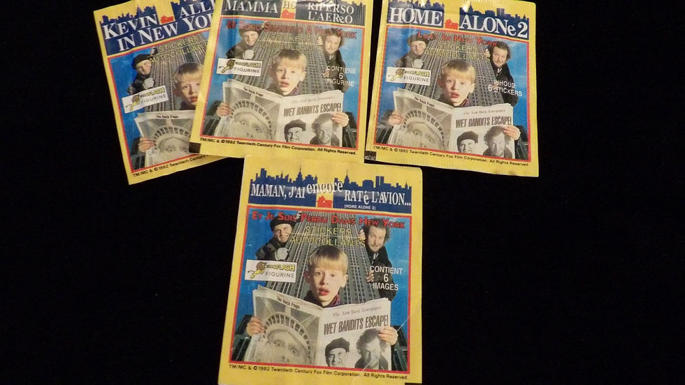 1 sachet scellé, 'Maman j'ai raté l'avion 2', édition EuroFlash 1992