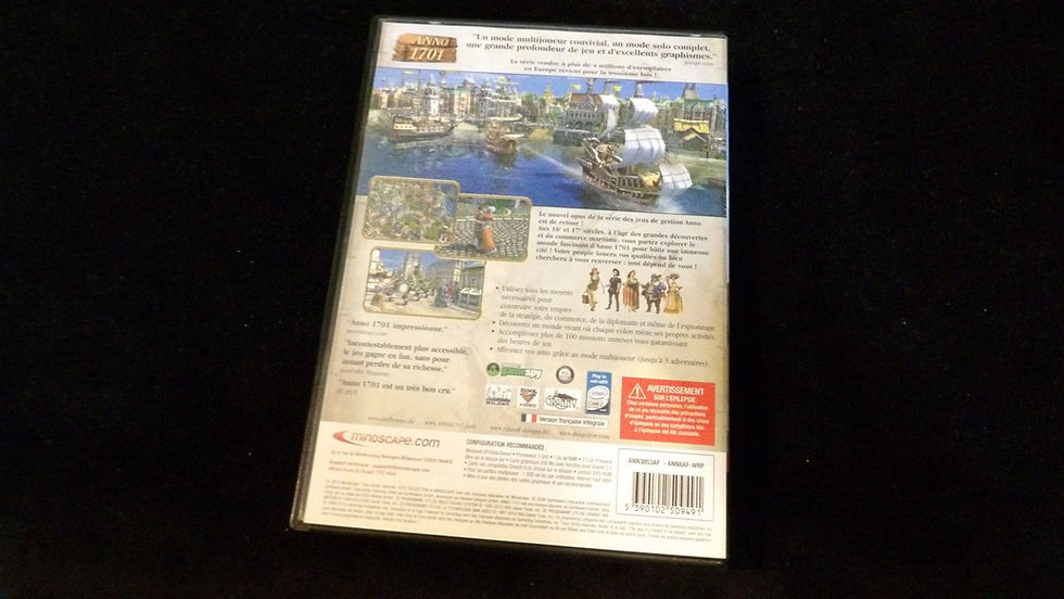 Miniature : Jeu PC, Anno 1701 , édition Related Designs 2006