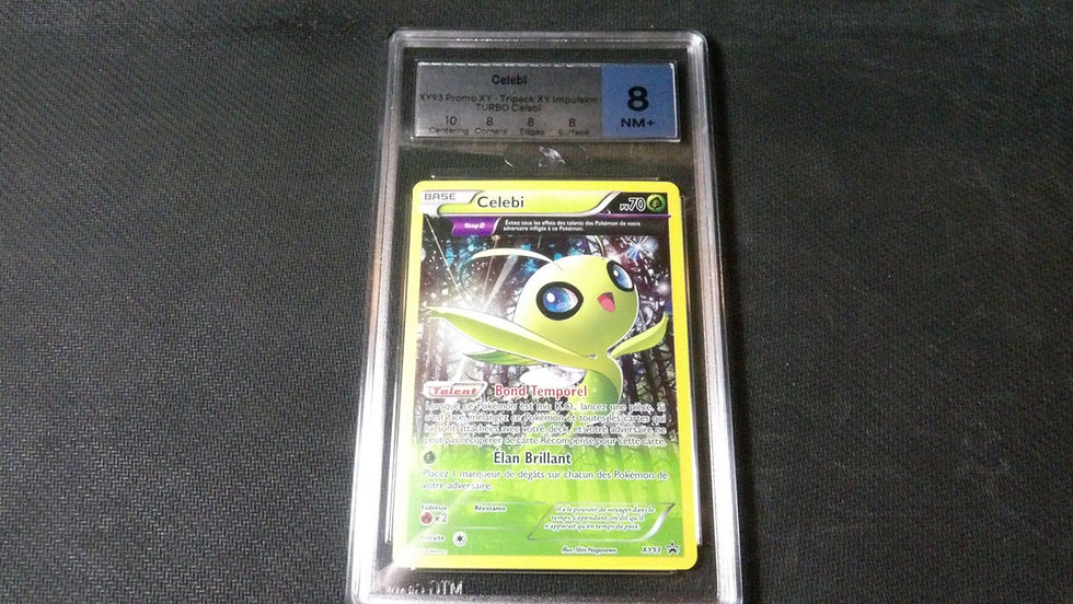 Miniature : Carte Pokémon : Celebi XY93 / Gradé MTG Grade 8