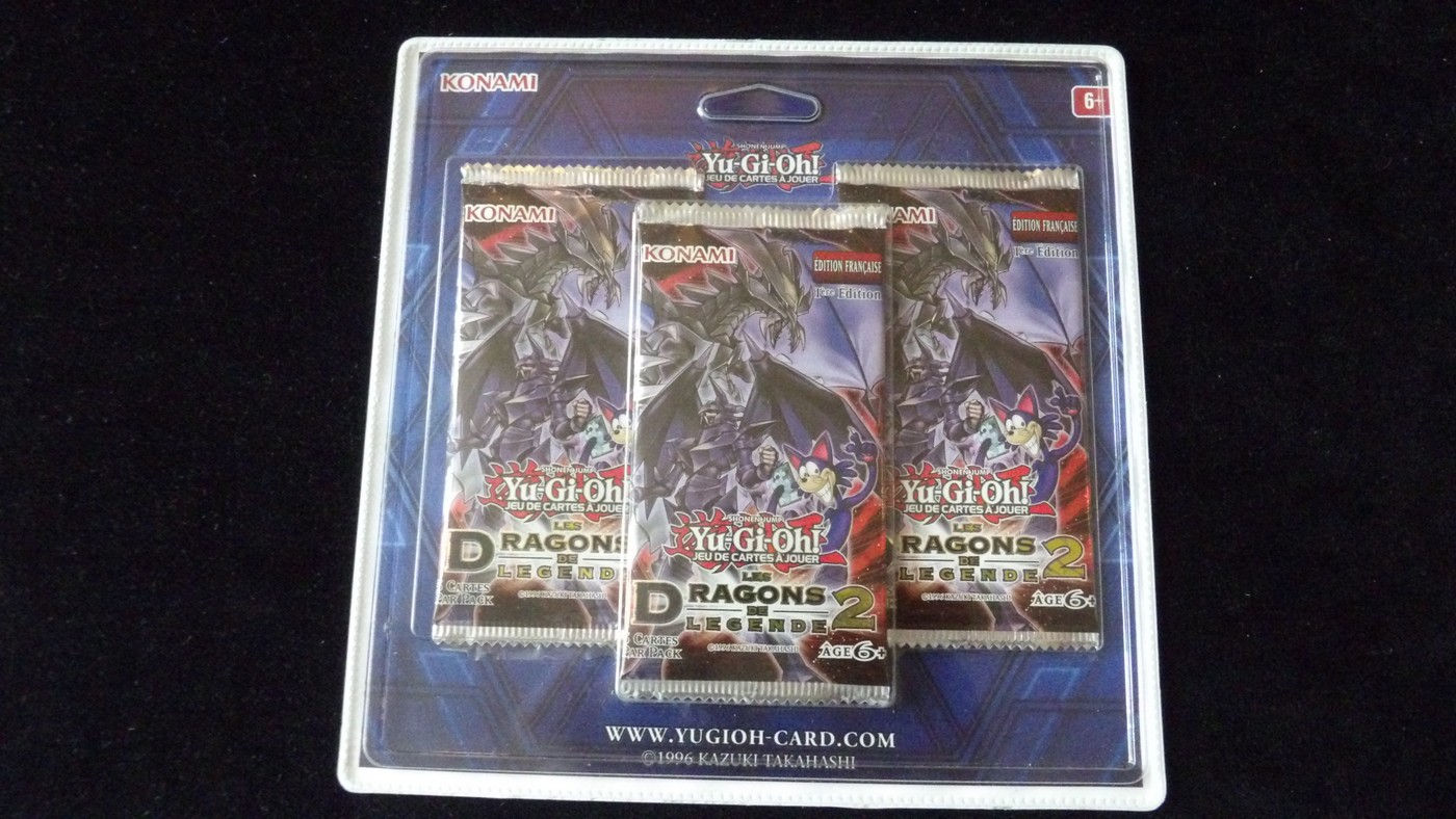 Tripack scellé : Les Dragons de Légende 2 ' Konami 2015, à l'unité.