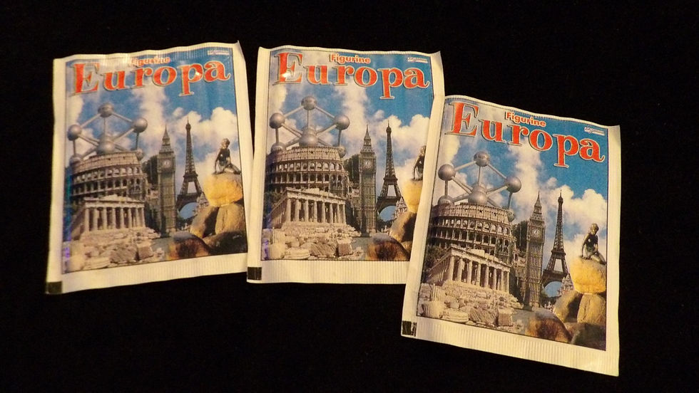 Lot de 3 sachets scellés , 'Europa' édition Edigamma 1993 ITA.