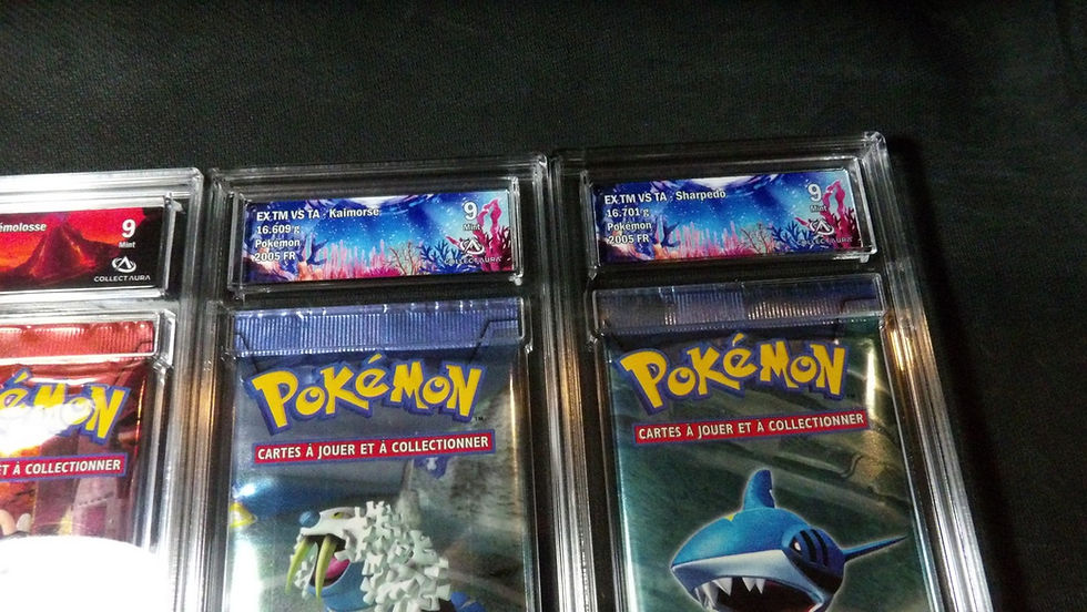 Miniature : Lot de 4 Boosters : Art Set complet 'Ex TM vs TA', Collect'Aura 9