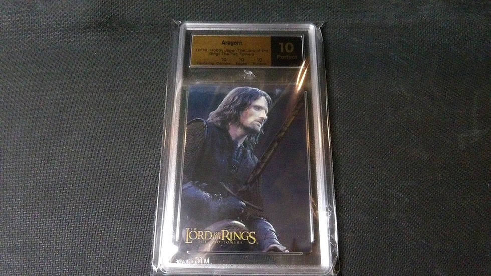Miniature : Carte de collection : 'Aragorn 1/10 Foil', Hobby Japan Col. MTG Grade 10
