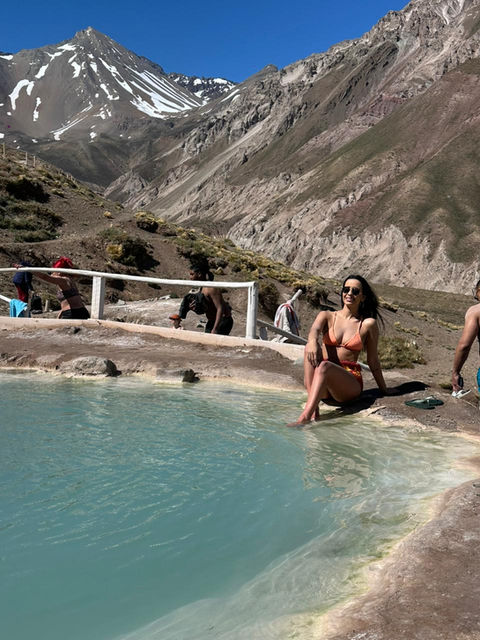 Passeio para Cajón del Maipo, conhecendo Embalse el Yeso e as Termas Valle de Colina, no Chile