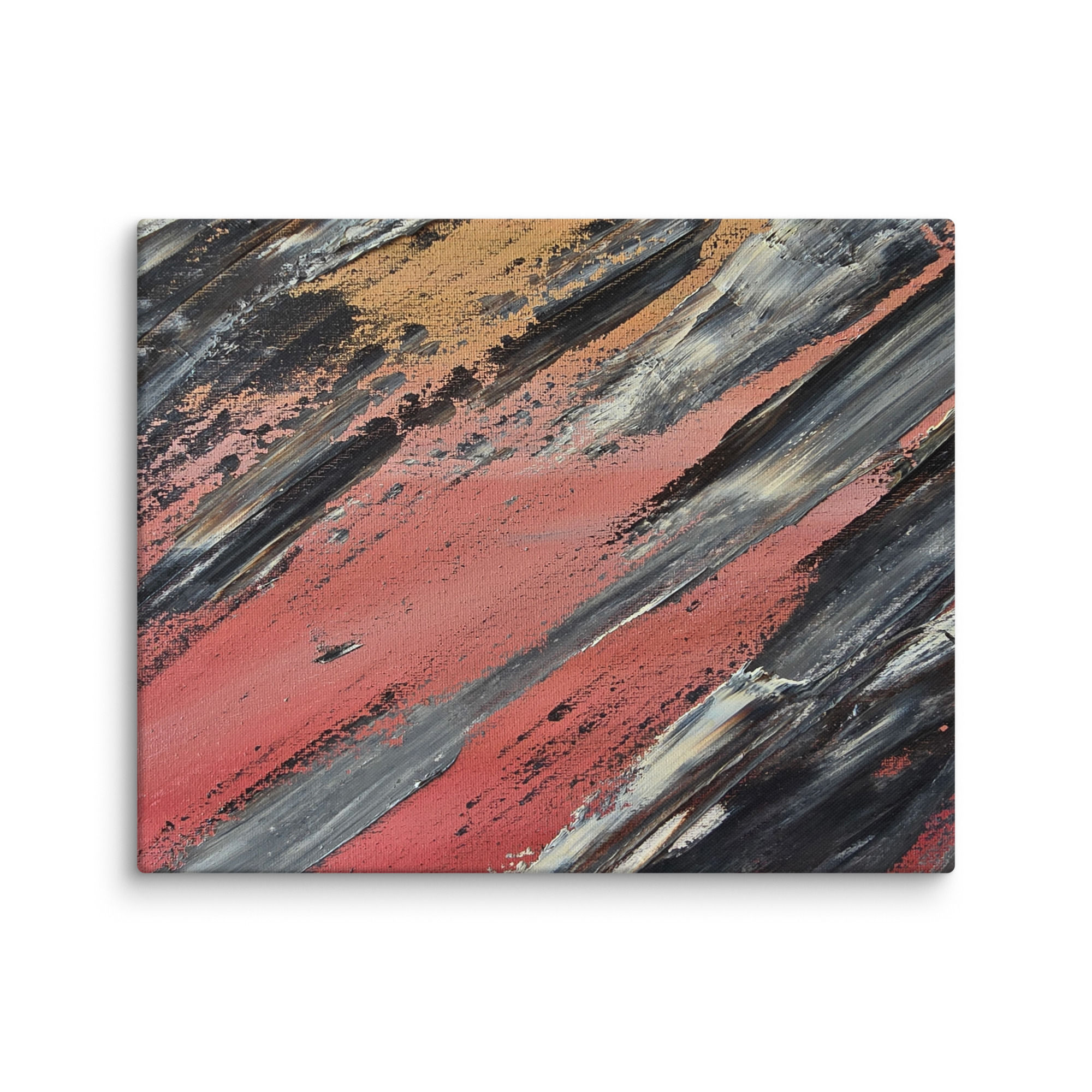 Canvas Wall Art — “Sunrise” Abstract Painting by Dana Zee