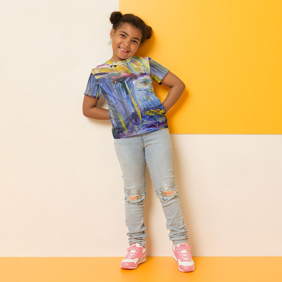 Kids crew neck t-shirt