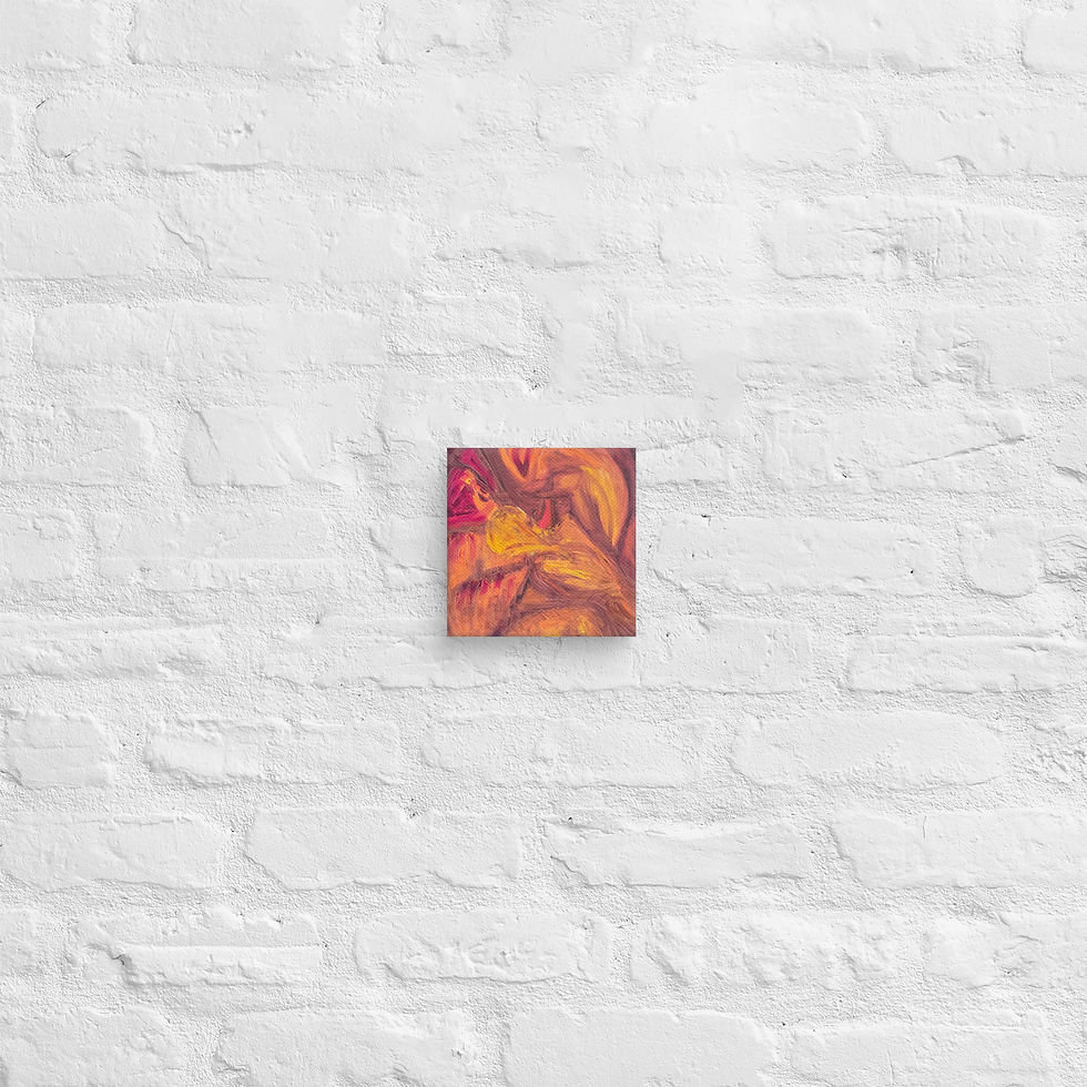 Thumbnail: Canvas Wall Art  “Rise” Abstract Painting by Dana Zee