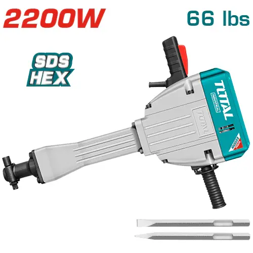 DEMOLEDOR SDS HEX 2200W 950BPM 75J 30KG INDUSTRIAL