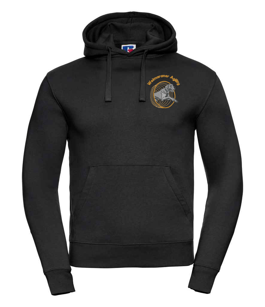 Thumbnail: Weimaraner Agility  - 265M Unisex Russell Authentic Hoodie