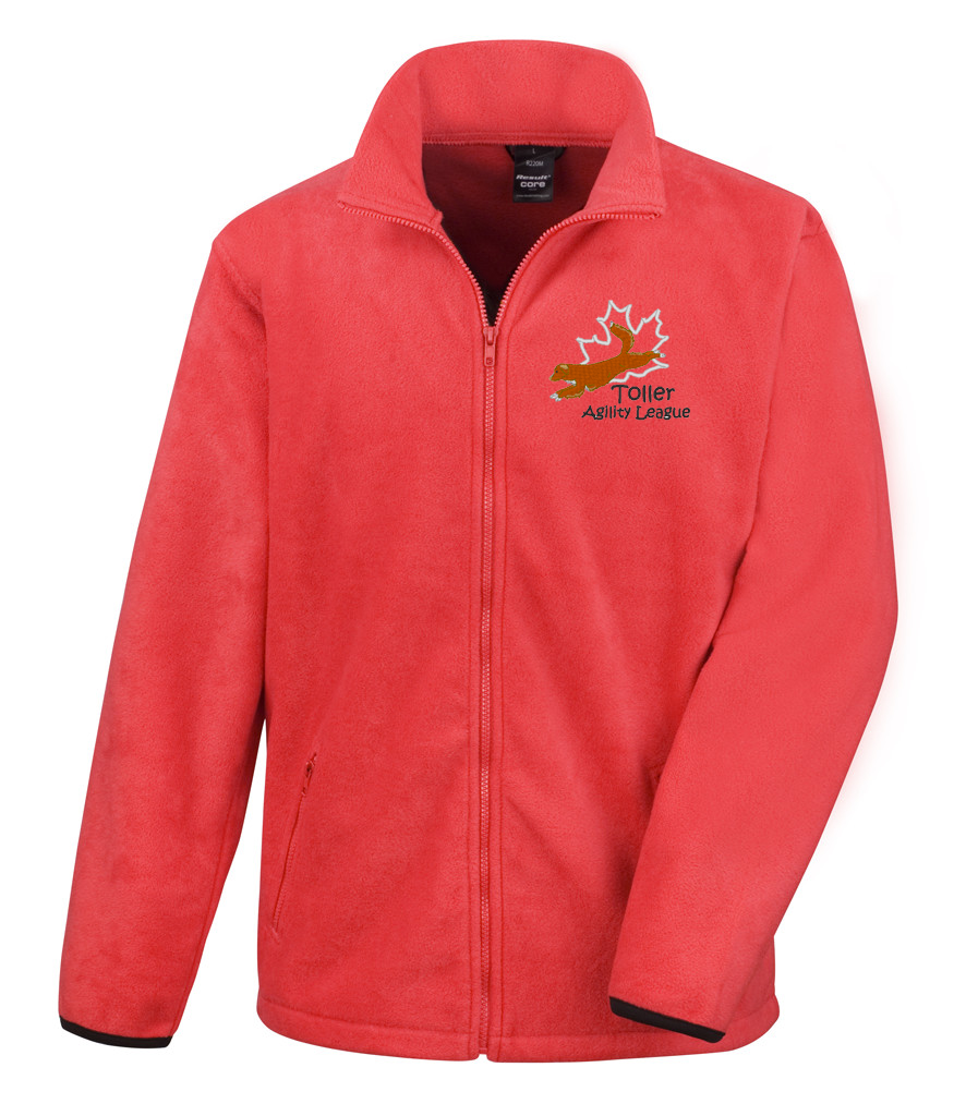 Thumbnail: Toller Agility League - R220M Unisex Full Zip Fleece