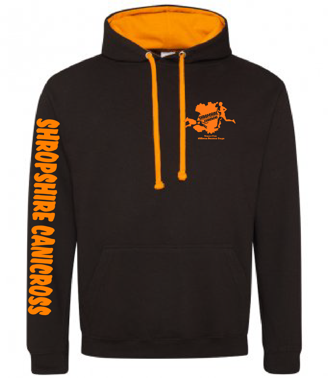 Shropshire Canicross - JH003 2Tone Unisex Hoodie