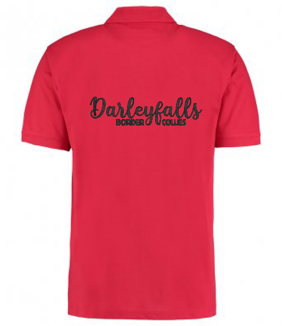 Thumbnail: Darleyfalls Border Collies - K403 Unisex Polo Shirt