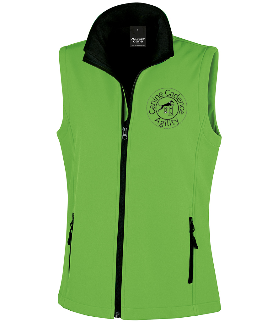 Thumbnail: Canine Cadence Agility - R232F Ladies Soft Shell Bodywarmer