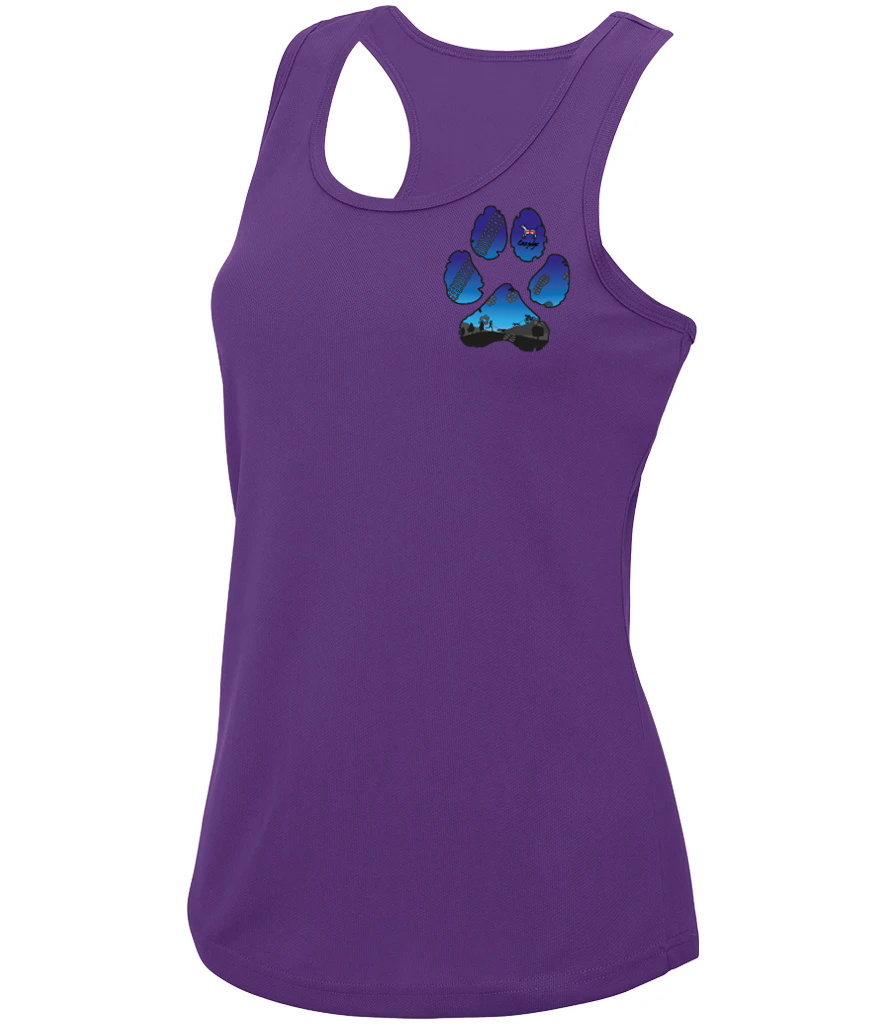 Trail Paw Print - JC015 Ladies Performance Vest