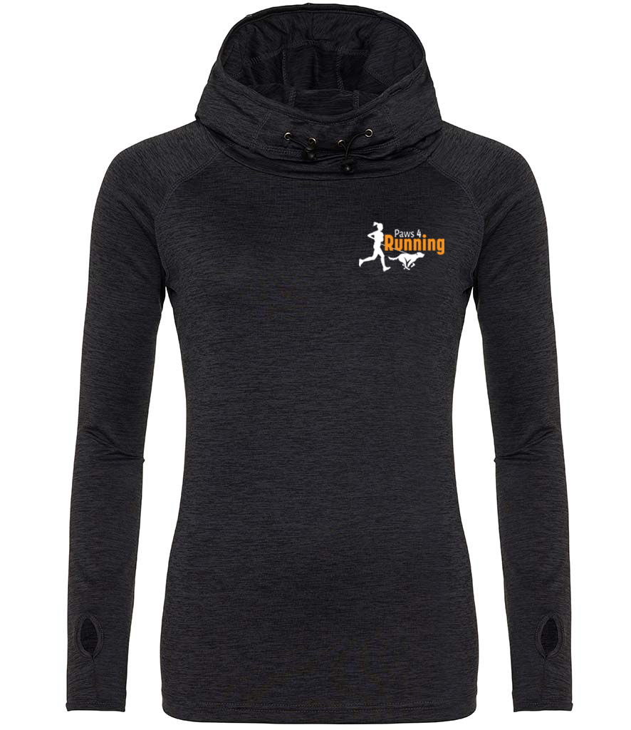 Paws 4 Running - JC038 Ladies Cowl Neck Hoodie