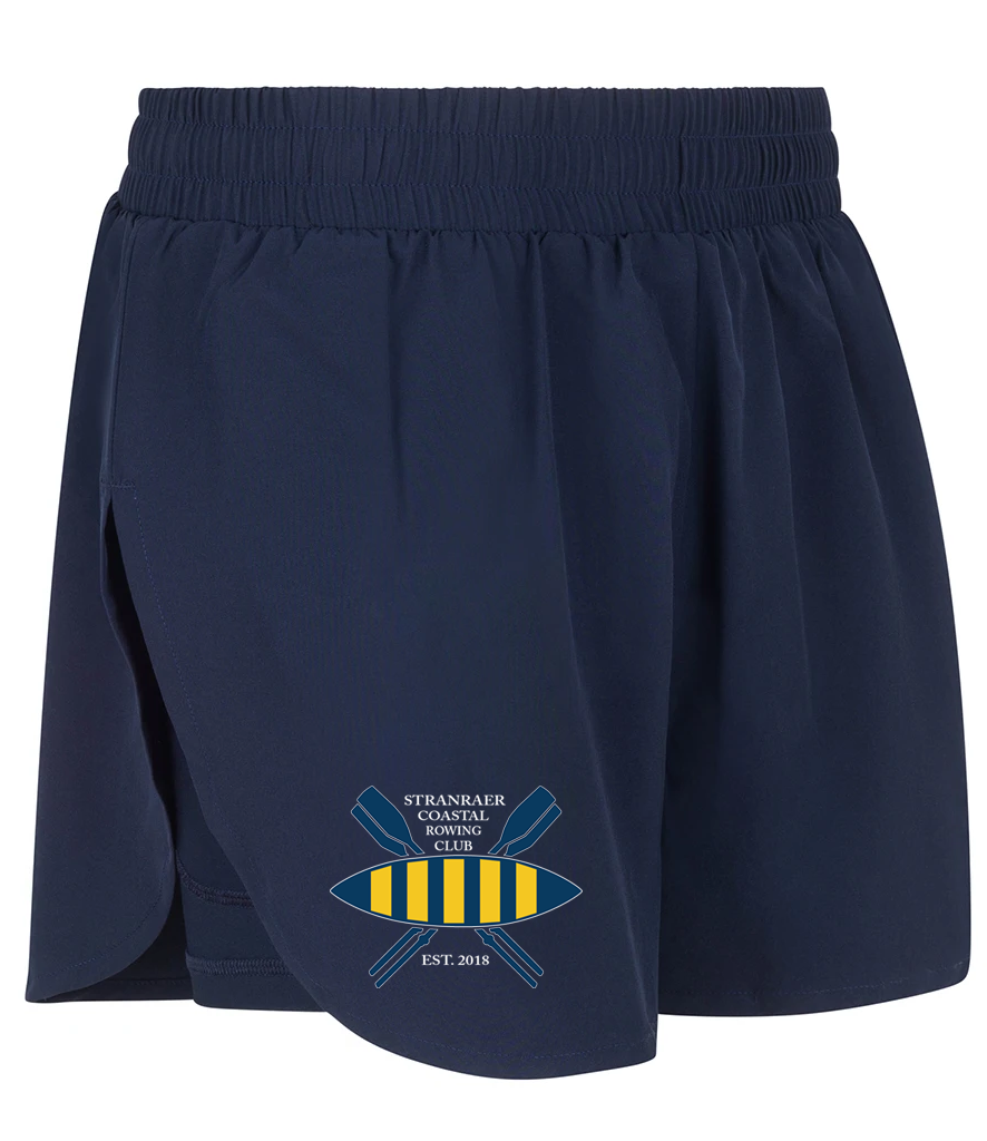 Thumbnail: Stranraer CRC - TL615 Ladies Double-layer sports shorts
