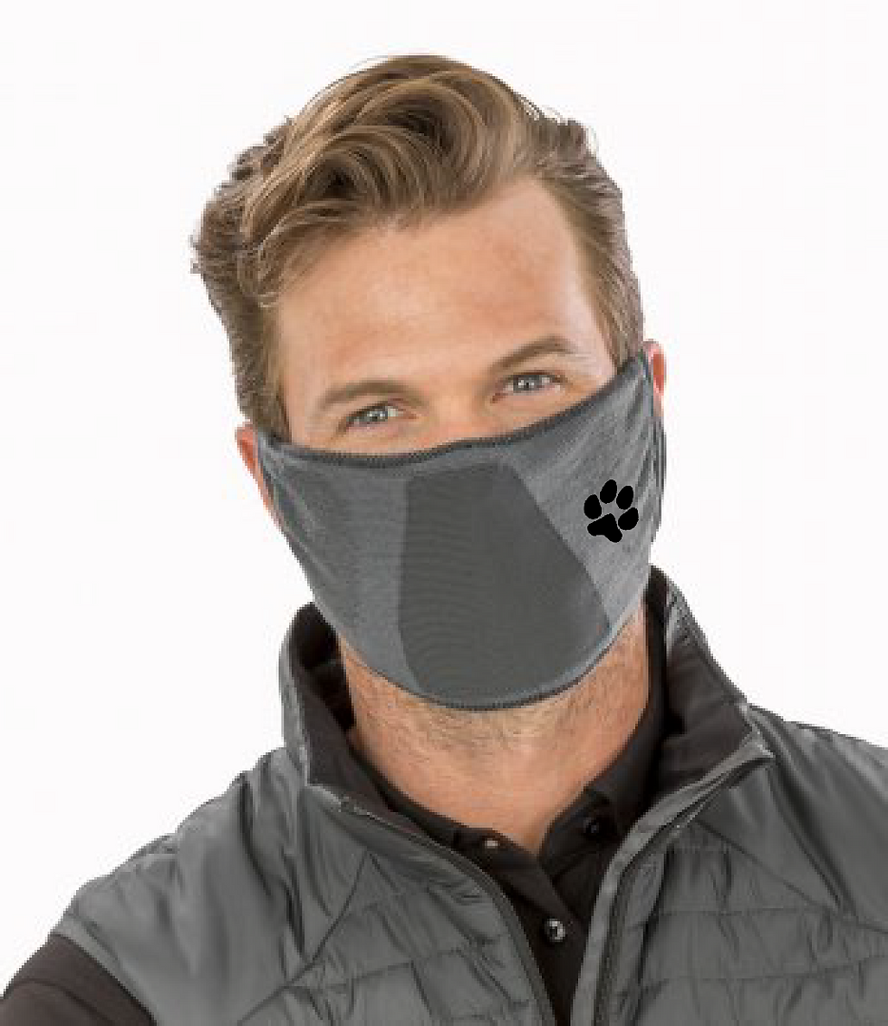 Thumbnail: Crazydogs - 1 Paw - RV009C Result Anti-Bacterial Face Cover